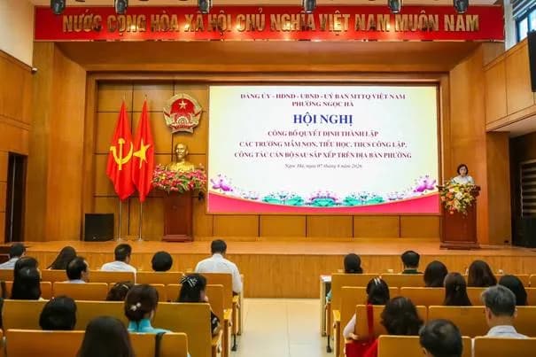 TRƯỜNG TIỂU HỌC NGỌC HÀ – MỘT CHẶNG ĐƯỜNG MỚI, MỘT NIỀM TIN MỚI