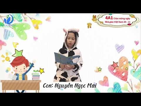 Lớp 4A1. Vườn hoa tri ân